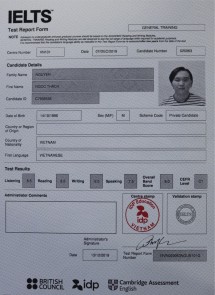 Nguyễn Ngọc Thạch | 8.0 IELTS