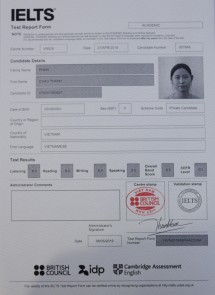 Phan Châu Thanh | 8.0 IELTS