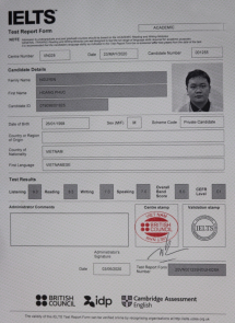 Nguyễn Hoàng Phúc | 8.0 IELTS