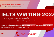 Tổng hợp đề thi IELTS Writing 2023 kèm bài mẫu - Cập nhật liên tục nhanh nhất