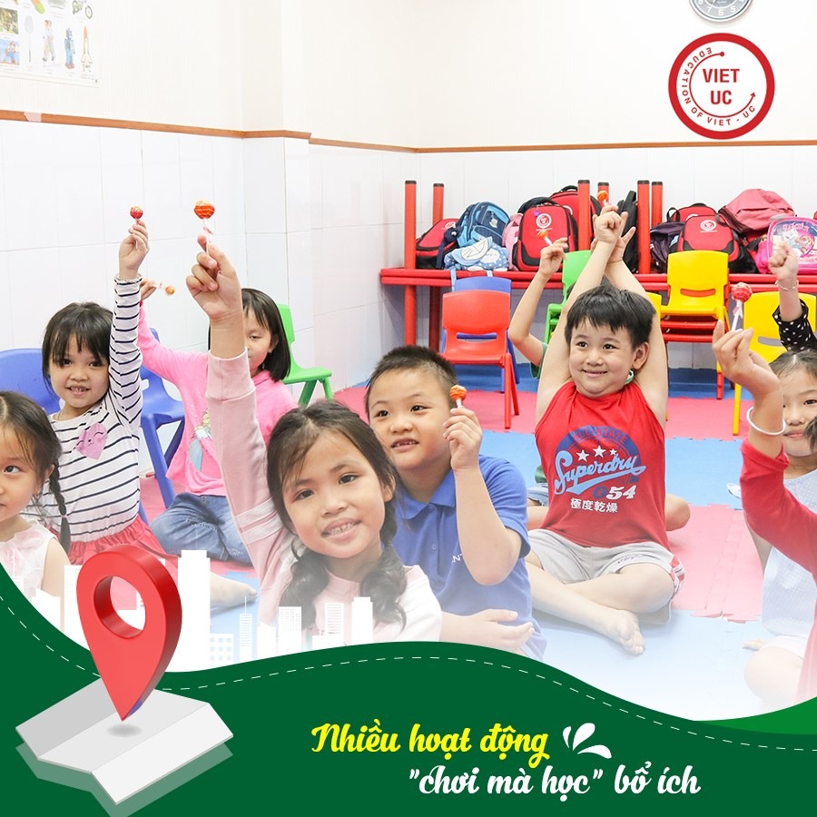 Classroom Tour lớp Anh văn thiếu nhi tại Việt Úc